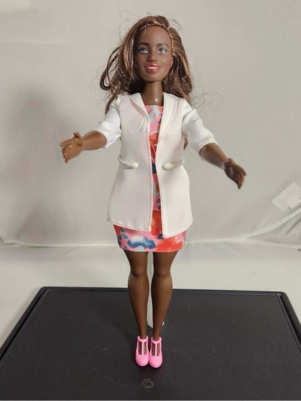 Barbie You Can Be Anything Doll Doctor African American Doll Curvy (FGYT29)